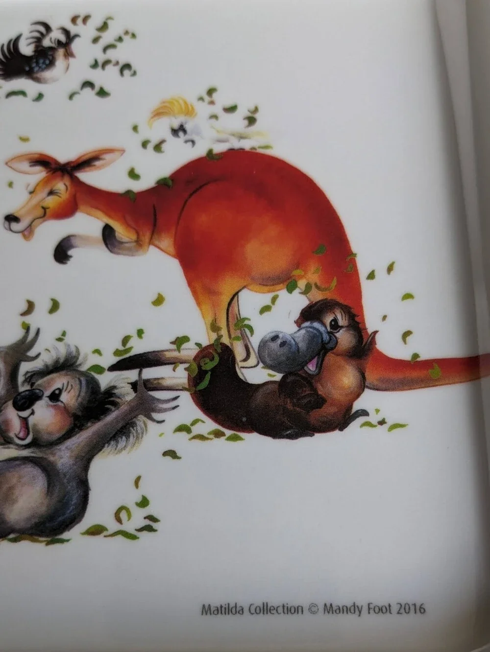 Ashdene Melamine Tray Mandy Foot Aussie Animals Cottagecore - Picture 3 of 7